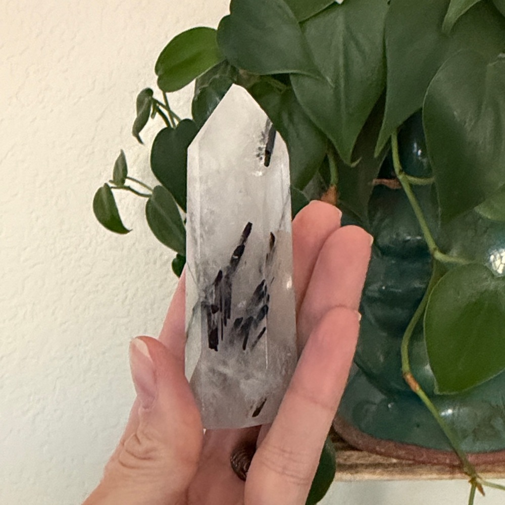 Clear Quartz Crystal Tower